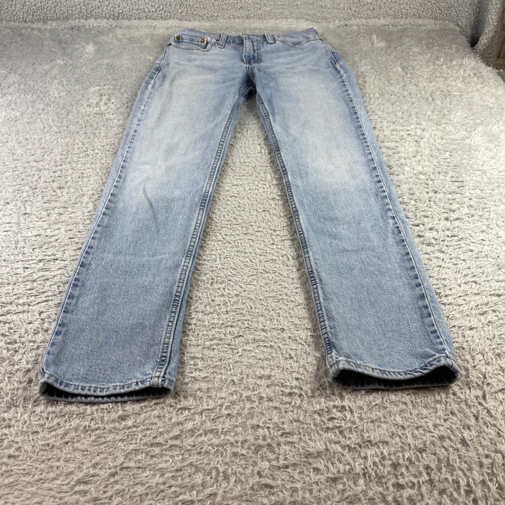 Levis 511 Slim Taper Light Wash Denim Jeans Mens W29 L30 04511-5127 Blue